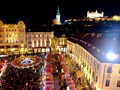 Adventní Bratislava + Budapešť + Vídeň (autobusem z Prahy)